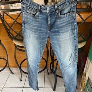 rag & bone  Cate Mid Rise Skinny Jeans in Valley Line size 28